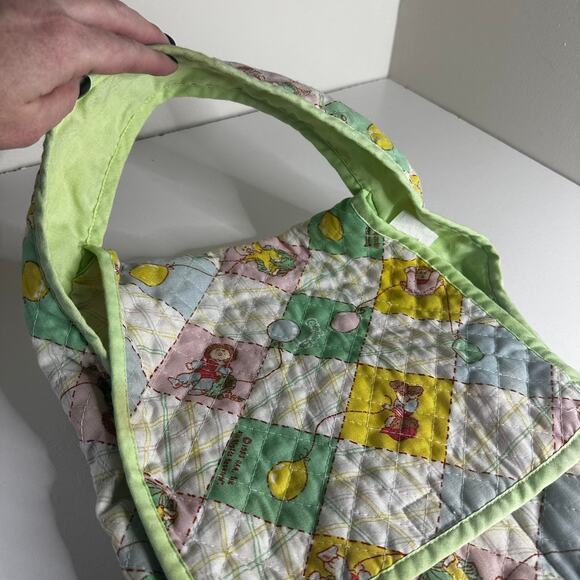 Cabbage Patch Kids Diaper Bag Quilted Storage‎ Pockets Vintage 1983 Purse Tote - Picture 3 of 5